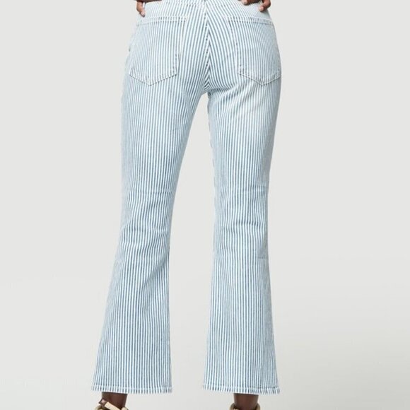 FRAME Engineer Striped Crop Mini Boot Normandie 25 - Picture 12 of 12